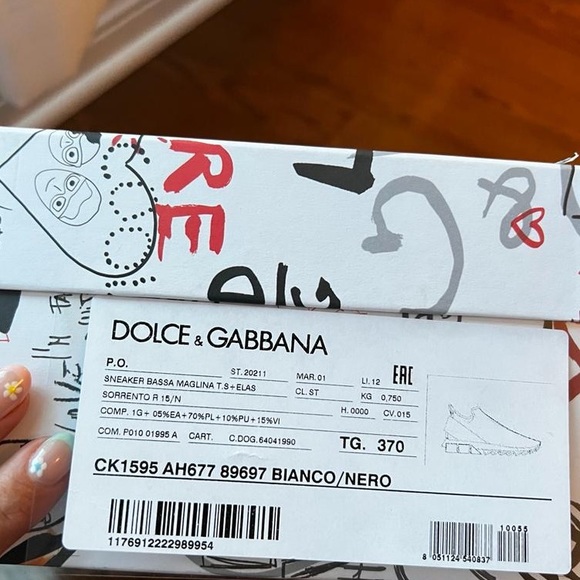 Dolce & Gabbana Sorrento Slip on Sneakers - Picture 6 of 10